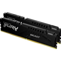 Kingston Fury Beast 64GB 32GB 4G x 64-Bit x 2 pcs.) DDR5-5600 CL36 288-Pin DIMM Kit Kingston Fury Beast 64GB 32GB 4G x 64-Bit x 2 pcs.) DDR5-5600 CL36 288-Pin DIMM Kit